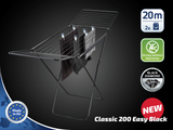 Leifheit 81696 Classic 200 Easy Wäscheständer schwarz