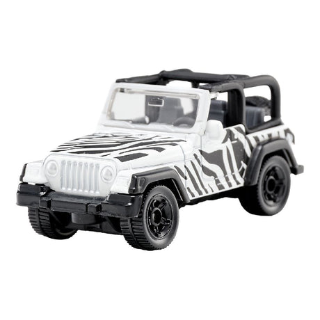 Siku Spielzeugauto Jeep Wrangler Safari weiß schwarz - Modellauto.