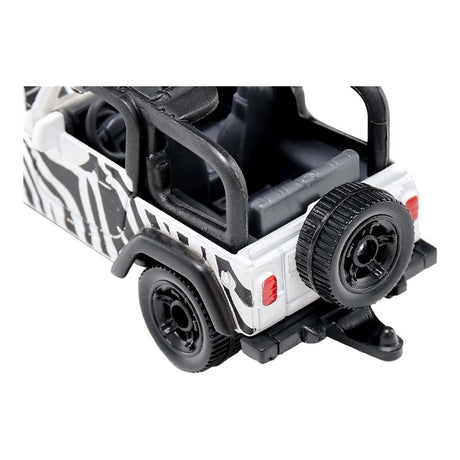 Siku Spielzeugauto Jeep Wrangler Safari weiß schwarz - Modellauto.