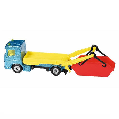 Siku 1695 LKW + Schuttcontainer und Anhänger