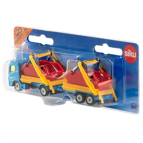 Siku 1695 LKW + Schuttcontainer und Anhänger