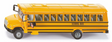Siku 3731 US Schulbus, Maßstab: 1:55, Material: Metall Kunststoff,