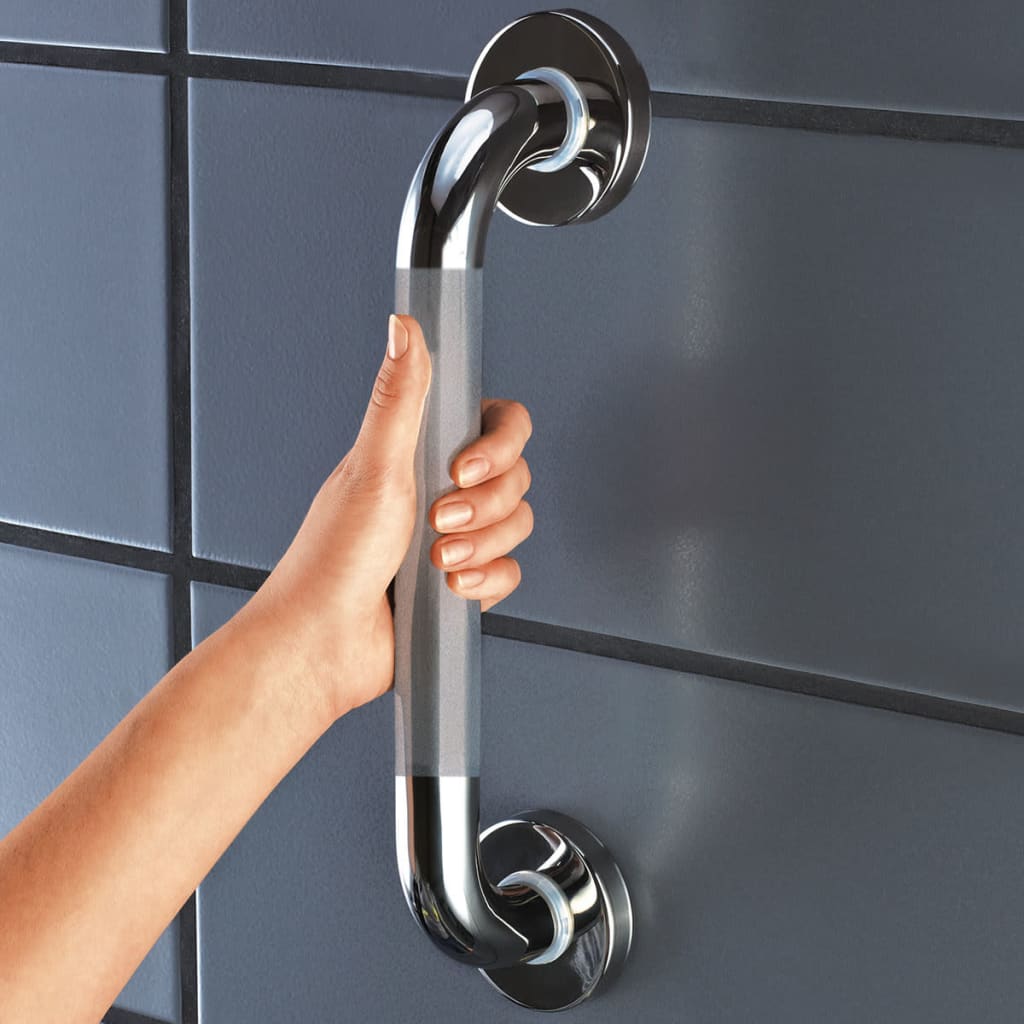 Manico del bagno Ridder Ridder da 30 cm in acciaio inossidabile cromo A0013011