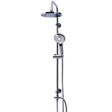 Knight Ridder Rain Shower Set med massasjebutikk Bahamas krom 91440