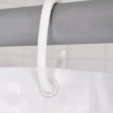 Ridersausche Vorhang Satin weiß 180x200 cm
