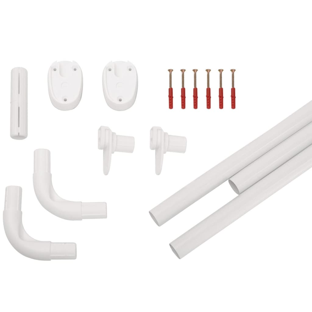 Ridder Ridder Corner Shower Curil Rail Universal 25 mm White 59501