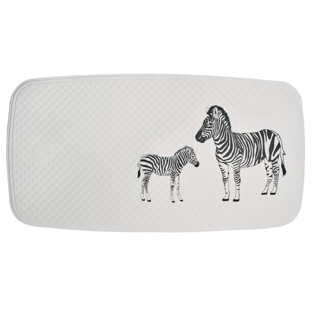 Ridder Ridder Badmat Zebra 38x72 cm blanc et noir