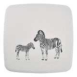 Ridder Ridder Shower Mat Zebra 54x54 cm blanc et noir