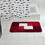 Ridder badkamermat coins 60x90 cm rood 7103306