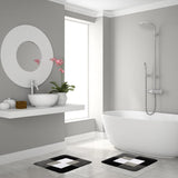 Monete per bagno per bagno Ridder Ridder 55x50 cm grigio 7103807