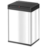 Hailo Hailo Waste Bin Bigbox Swing Size L 35 L Silver 0840-121