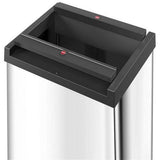 Hailo 0840-121 Big-Box Swing L Pullen Bin 35L Silber Black