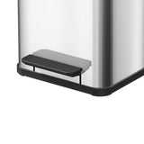 Hailo öko duo plus m Mülleimer - Mülltrenner - 2 x 9 l - Edelstahl