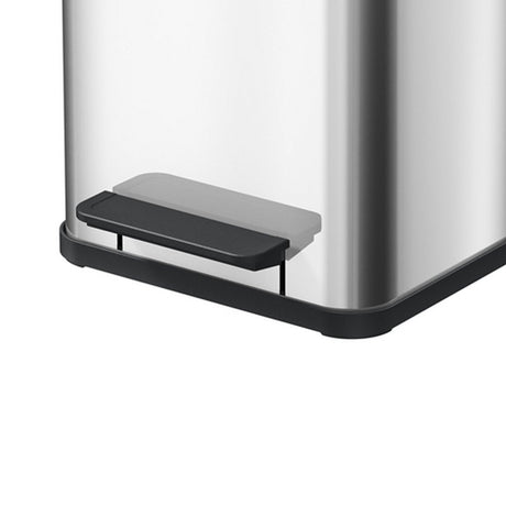 Hailo öko duo plus m Mülleimer - Mülltrenner - 2 x 9 l - Edelstahl