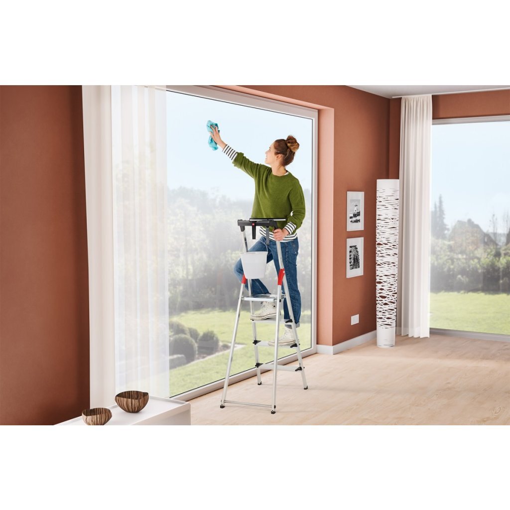 Hailo Hailo 8040-515 l80 Collectline Aluminium Stot Staparte 5 Schrëtt