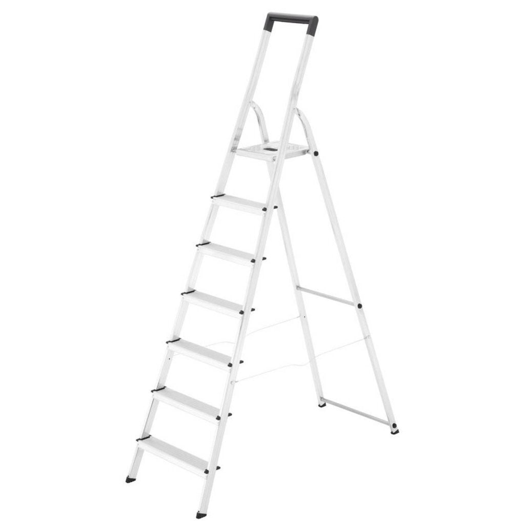 Hailo Hailo 8140-715 L40 Aluminum household staircase 7 steps