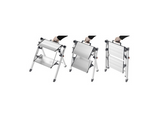 Hailo 4310-100 MK80 Comfortline Aluminum 2 folding steps