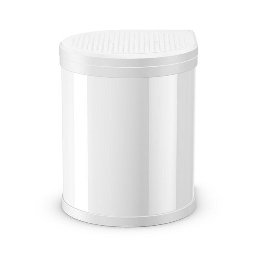 Hailo 3555-001 Compact-Box M Müll kann 15 l Weiß