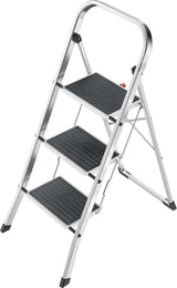 Hailo 4393-801 K60 Standardlinienfaltbare Treppe 3 Schritte