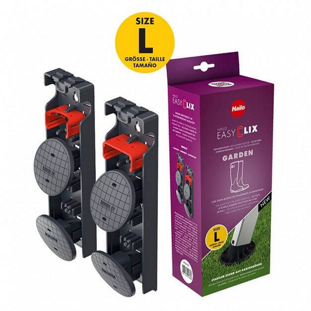 Hailo Hailo Ladder ersättningsfötter Set EasyClix Garden Size L 9948-001