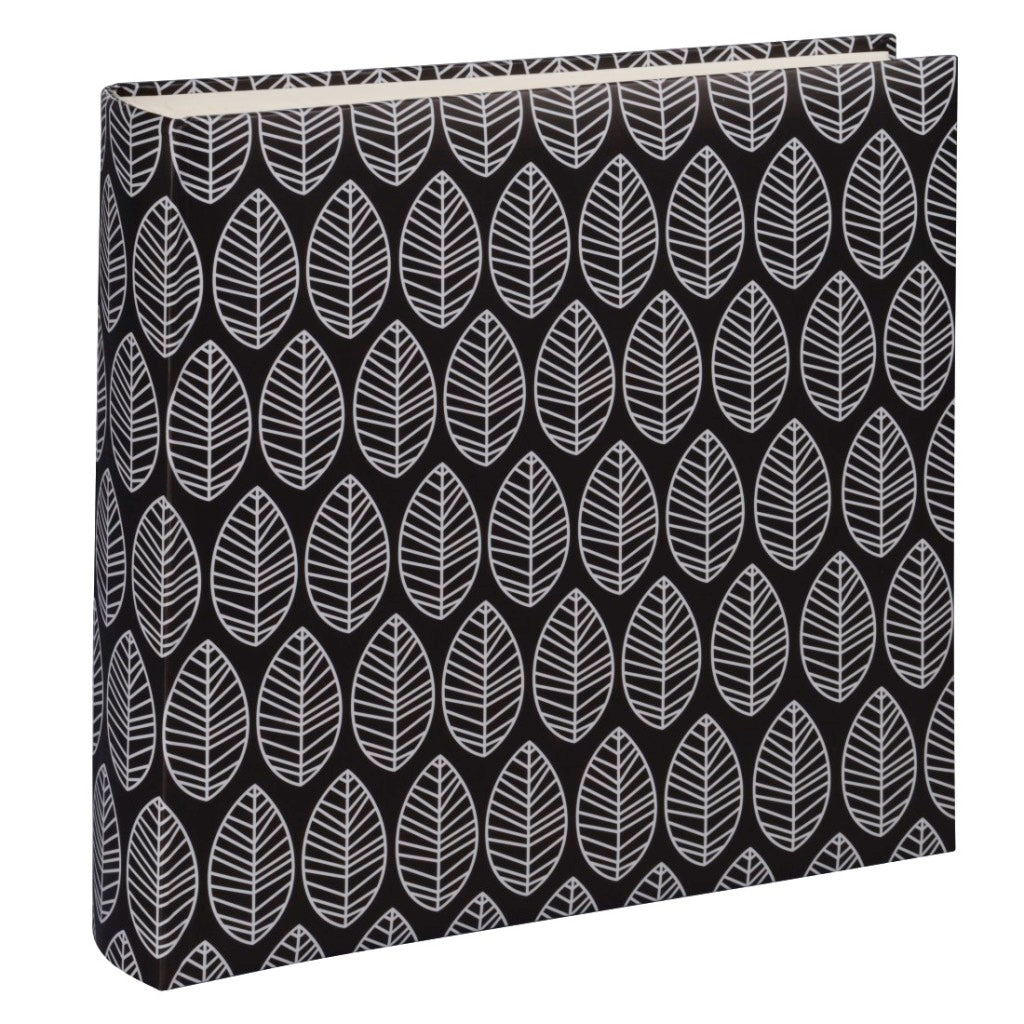 Hama Album XL La Fleur 30x30 cm 100 weiße Seiten #039;s schwarz