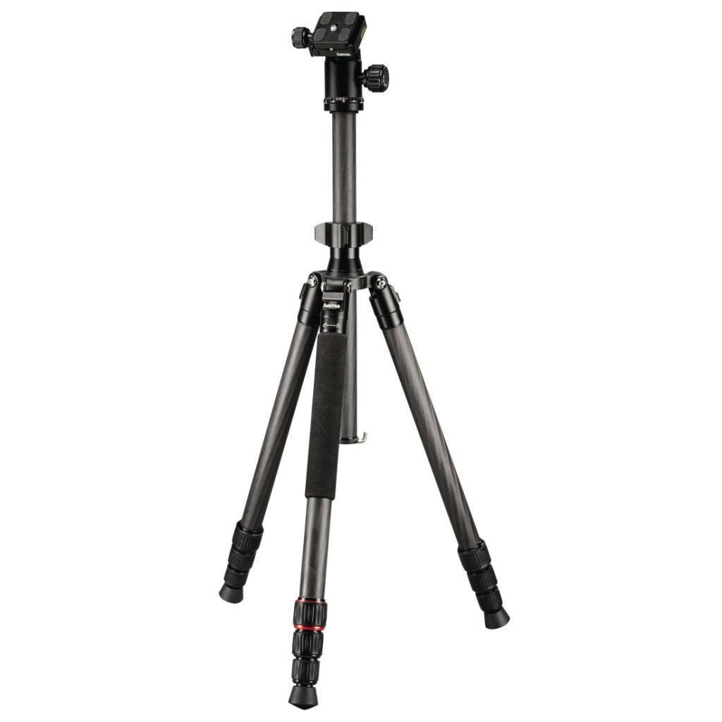 Hama Stativ Ramble Duo Carbon 160 – Kugel mit Smartphone-Halterung