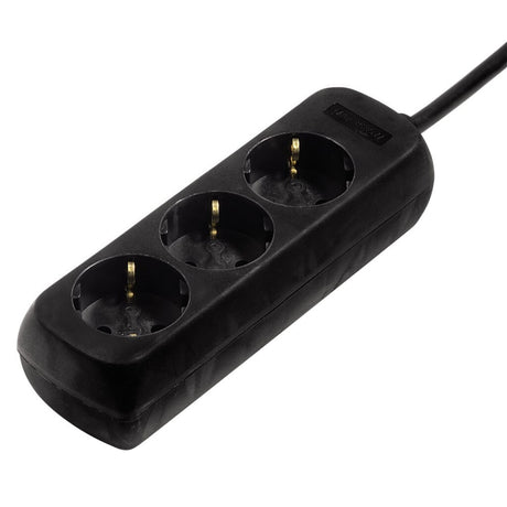 Hama Steckdosenleiste 3x Schwarz pro 10 Stück