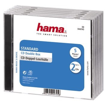 HAMA CD Box Double 5 Costume Scellé