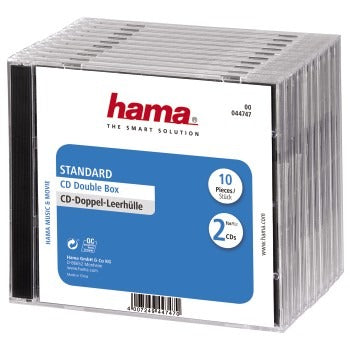 HAMA CD Box 10 Pak 2cd Hoes scellé