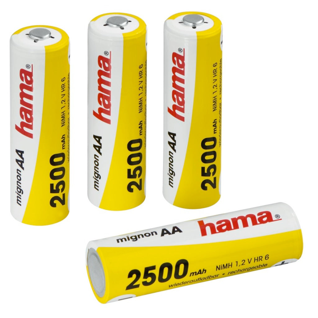 Hama ładowna bateria NIMH 4xAA 2500 mAh