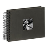 Hama Spiralalbum Fine Art 24 x 17 cm 50 schwarze Seiten #039;s schwarz