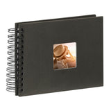 Hama Spiralalbum Fine Art 24 x 17 cm 50 schwarze Seiten #039;s schwarz