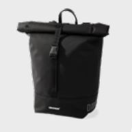 Urbanproof urban proof single rolltop tas 20l zwart recycled