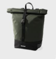 Urbanproof urban proof single rolltop tas 20l groen recycled