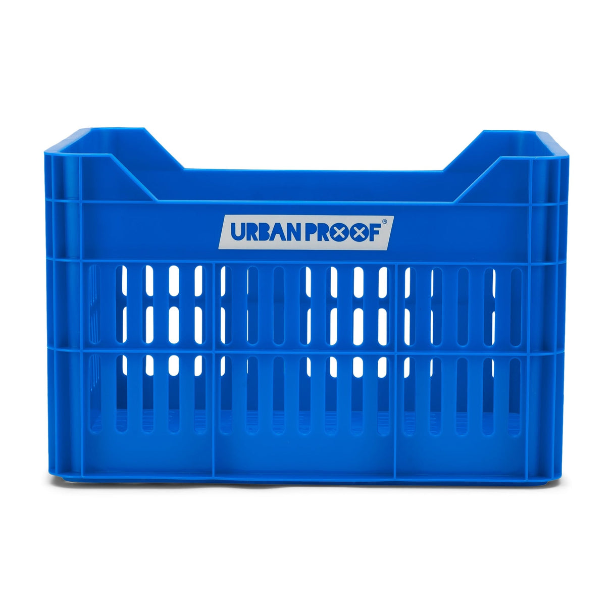 Urban Proof Fahrradkiste recycelter Kunststoff 30L King Blue 40x30x25 cm