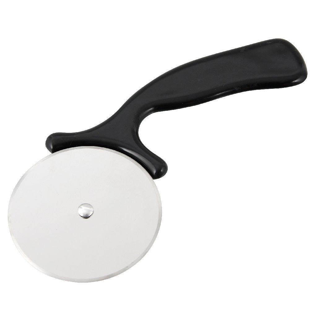 Fackelmann Basic Pizzaschneider 16 cm schwarz PP Edelstahl
