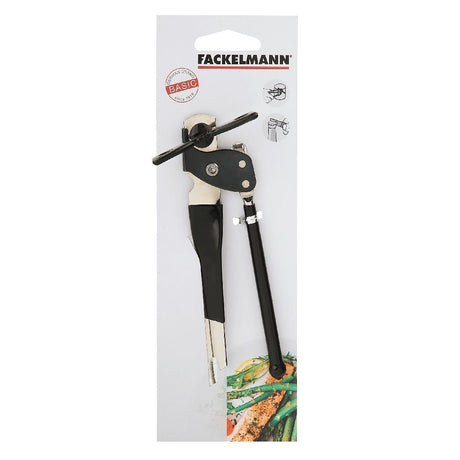 Fackelmann Basic Dosen- und Flaschenöffner 15 cm Silber Schwarz