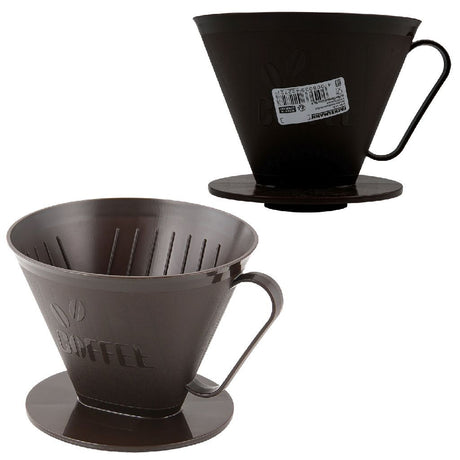 Fackelmann Kaffeefilterhalter Nr. 4 braun