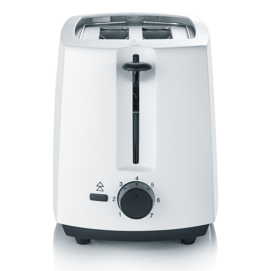 Severin Toaster mit Krümelschublade 700W weiß
