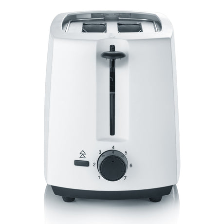 Severin Toaster mit Krümelschublade 700W weiß