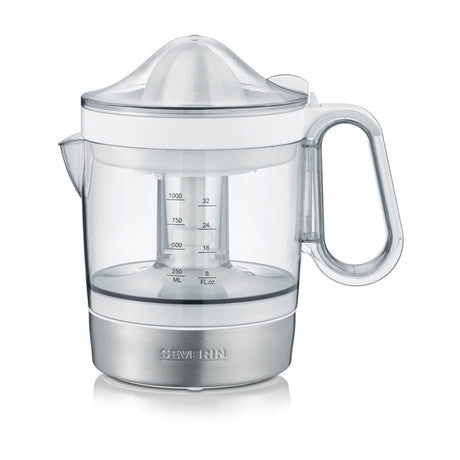 Severin Zitruspresse 1l 40w Edelstahl weiß
