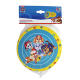 Pápa Patrol Sponge Frisbee 19 cm žlutá modrá