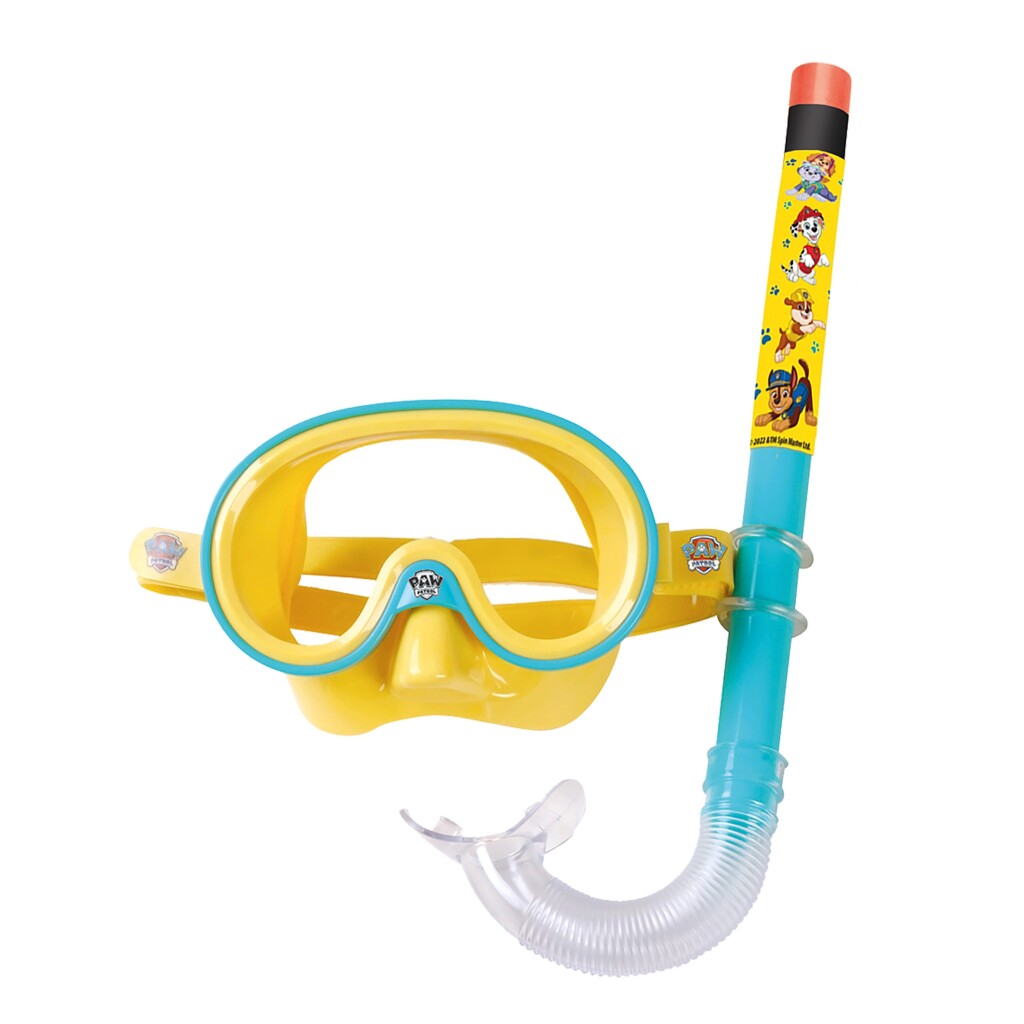 Paw Patrol Kinder-Schnorchelset blau gelb