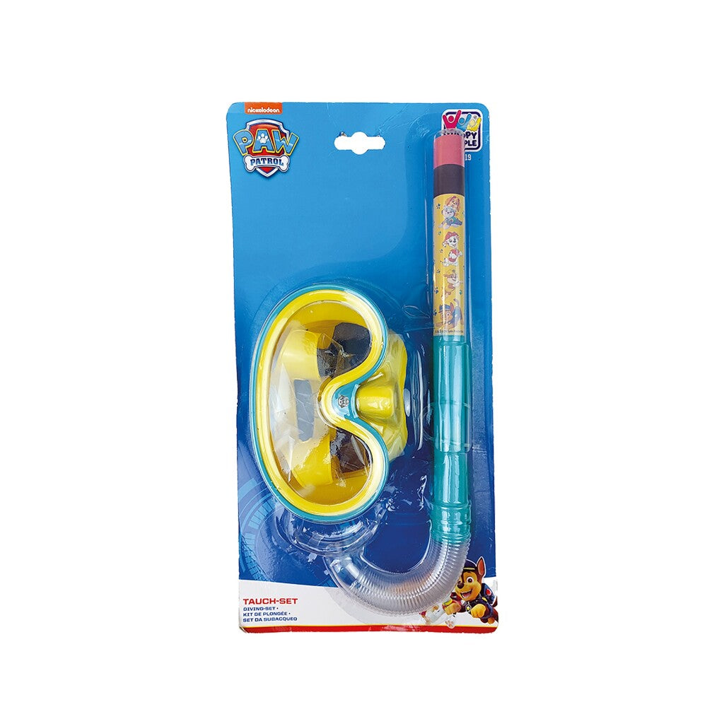 Paw Patrol Kinder-Schnorchelset blau gelb