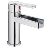 Schütte Schütte Washbasin mezclador con contornos de cascada Niagara