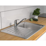 Schütte Eenknops -Mixer Albatros Chrom -gelenkt