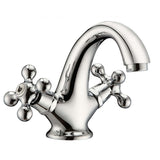 Schütte Schütte Washbasin Mixer dos -butones cada cromo