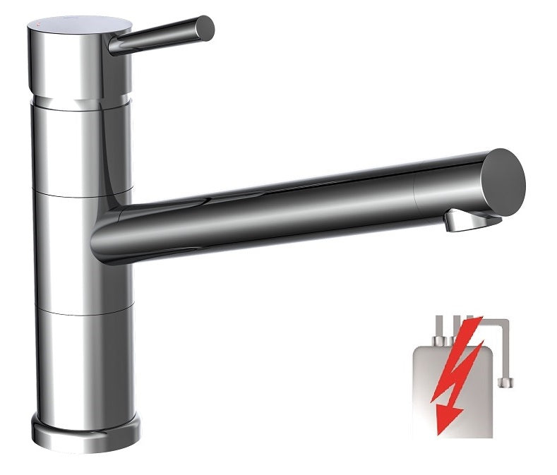 Schütte One -Button Mixer Einhorn Niederdruck Chrom -gelenkt