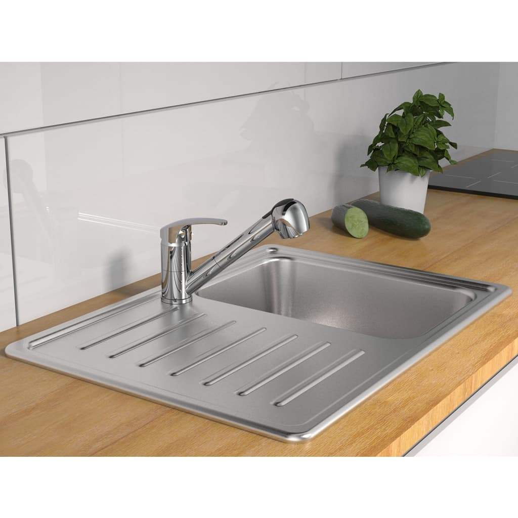 Schütte Schütte One -Button mezclador desechable Spout Diziani Chrome