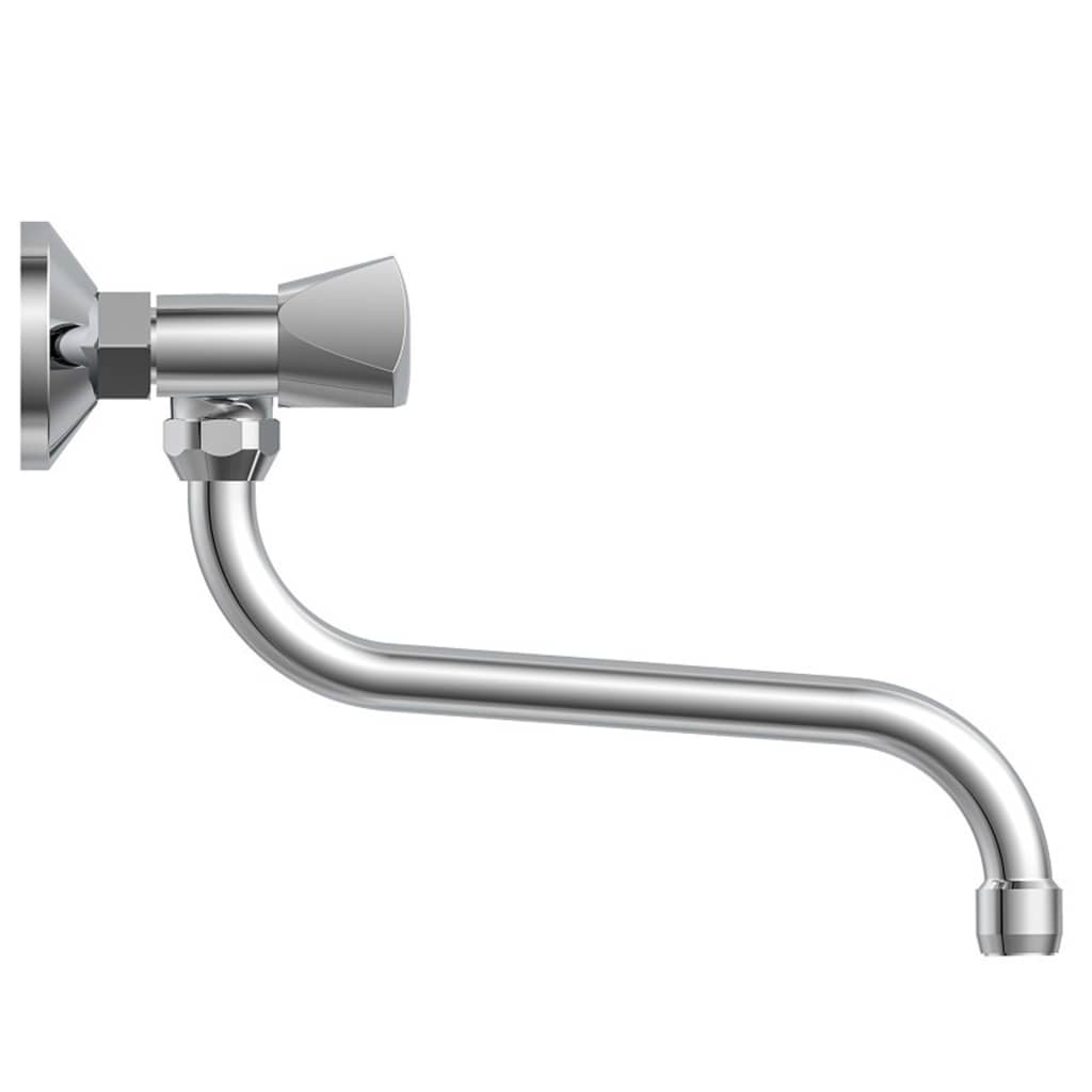 Schütte Schütte two -button wall mixer Cesti chrome -colored